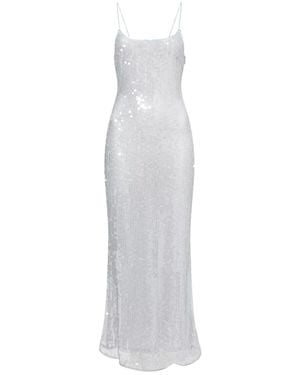 Amy Lynn Gigi Ice Sequin Maxi Dress - White