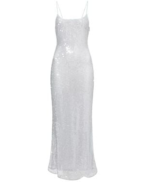 Amy Lynn Gigi Ice Sequin Maxi Dress - White