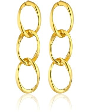 Maison Soula Nyx Chain Earrings - Metallic