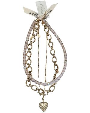 MacRae & Co Ally Locket Set Of Three - Metallic