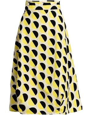 Bianca Popp Wrapped Skirt - Yellow