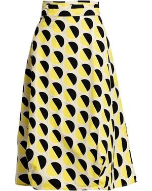 Bianca Popp Wrapped Skirt - Yellow