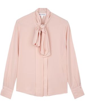 Bel Cashmere Carmen Blouse - Pink