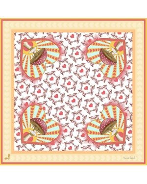 Henelle Venice Beach Silk Scarf - Multicolor