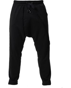 Metamorph Drop Crotch Sweatpants - Black