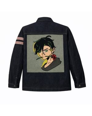 Zasta Studio Denim Wearable Article V Oversized Denim Jacket - Blue