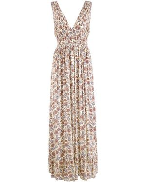 Morrato Bali Imani Maxi Dress Feliza Sylvan - Metallic