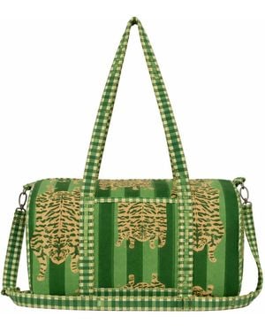 Conscious Yoga Collective The Velvet Tibetan Tiger Weekender - Green