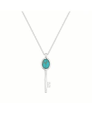 Ormiro Shambhala Key Necklace - White