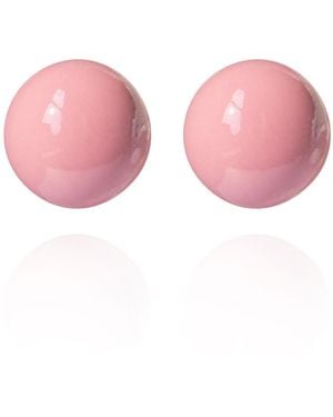 Saule Label Gaia Midi Earrings - Pink