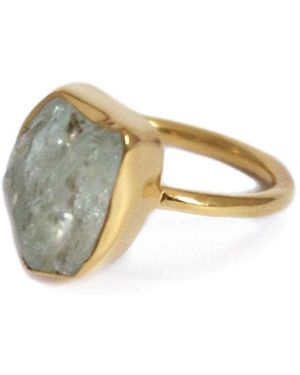 Gem Island Elena Ring - White