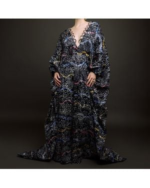 Chuks Collins Ngozie Illusion Drape Jumpsuit – - Black