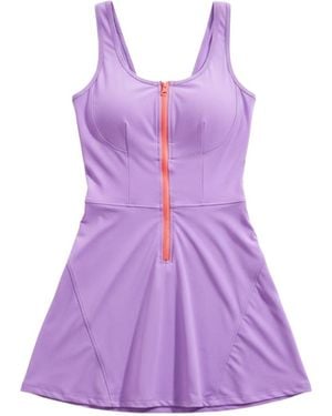 Altra Volta Lilac Zip Dress - Purple
