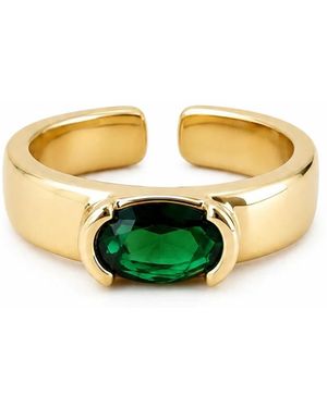 By Virgo Émera Ring - Metallic