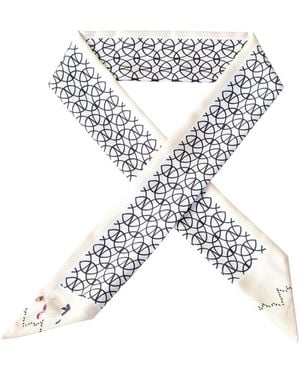 Ana Maison Super Twilly Scarf - White
