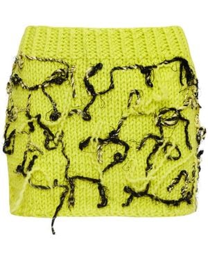 Sarah Regensburger The Sun Knit Skirt - Yellow