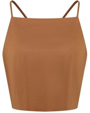 Emma Wallace Kit Top - Brown