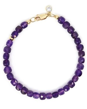 Shar Oke Amethyst & 14K Filled Bracelet - Purple