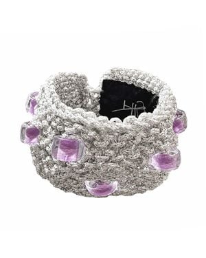 Hilo De Mar Cute Narrow Bracelet With Crystals - Multicolour