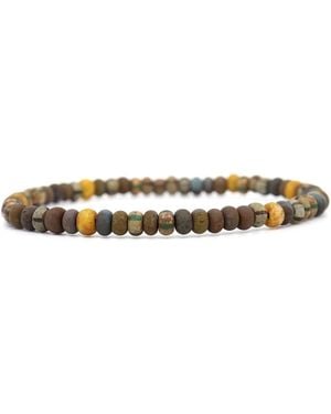 Shar Oke Czech Picasso Bracelet - Natural