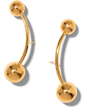 Jaredjamin Orbita Nova Post Earrings - Metallic