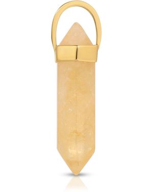Maya Brenner Balance Crystal Charm - Metallic