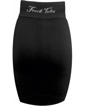 Frock Tales Mia Body Fit Seamless Skirt - Black