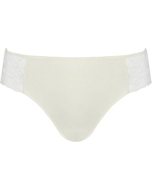 Zd - Zero Defects Neutrals Enea Mid-Rise Brief – Premium Comfort With Soy Fiber - White