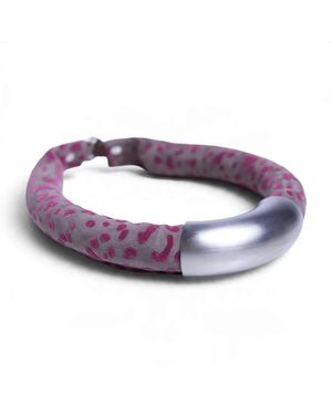 Svetlana Vukov Curve Necklace1 - Purple