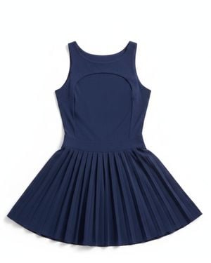 Altra Volta Open Back Tennis Dress - Blue