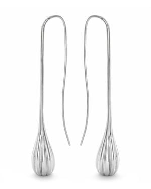 Hye Jane Jewelry Pod Threader Earrings - White