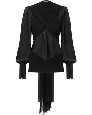 Cansu Xi Hera Blouse - Black