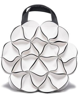 ELEMOOD_Japan Blossom Shoulder Bag - White
