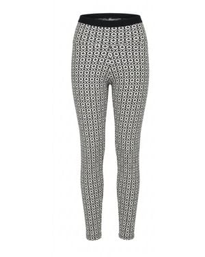 Befitnesslou Fleur De Lis Legging - Gray