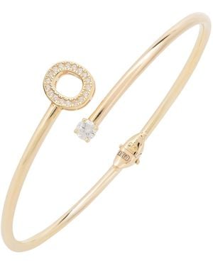LÁTELITA London Initial Bangle O - Metallic