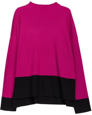 Niza Jersey With Sleeve Hem - Pink