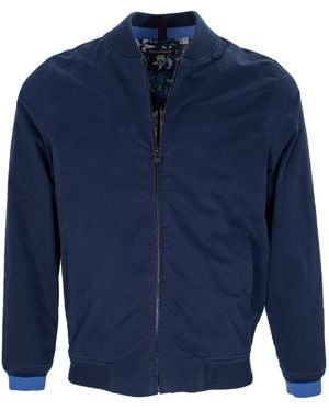 lords of harlech Lancaster Bomber Jacket - Blue