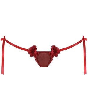 Belle -et-BonBon Fifi Petal Thong Best Seller - Red