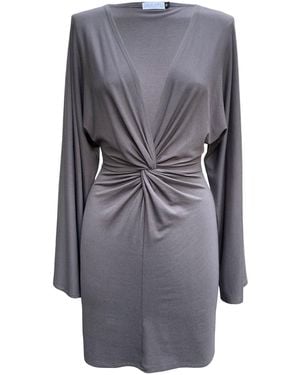 Imaatu Geisha Mini Dress - Gray