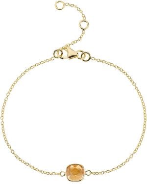 Auree Brooklyn Citrine & Vermeil Bracelet - Metallic