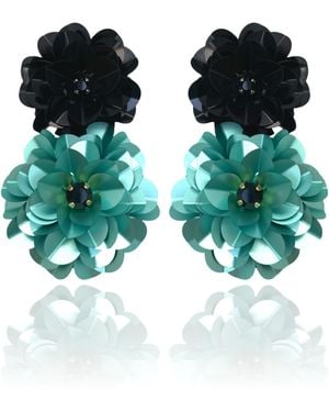 PINAR OZEVLAT Blossom Drops & Sea Foam - Green