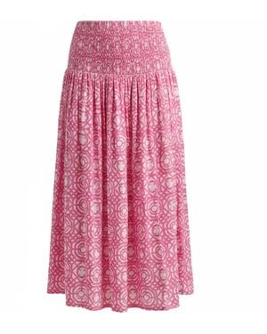 Mary Marshmallow Long Everyday Skirt - Pink