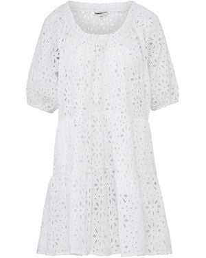 Change of Scenery Neutrals Kelly Dress Fresh Seaside Eyelet - White