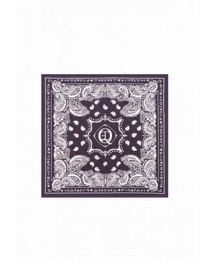 Éclectique Paisley Bandana - Purple