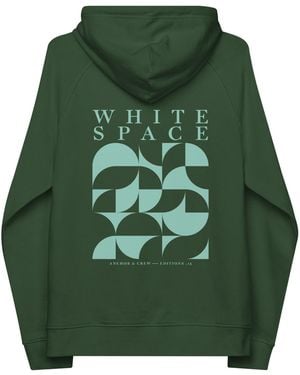 Anchor and Crew Bottle Fifteen Space Editions Organic Cotton Hoodie - Green