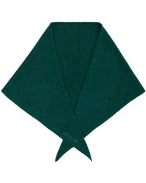 Arctic Fox & Co. Merino Wool Triangle Scarf - Green