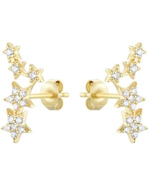 KAMARIA Starry Night Constellation Stud Earrings - Metallic