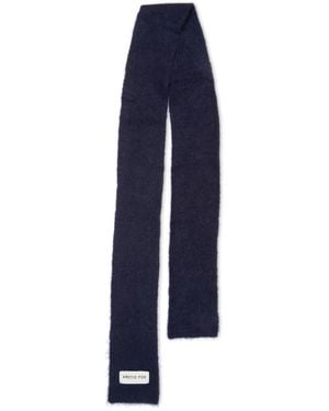 Arctic Fox & Co. The Alpaca Skinny Scarf - Blue