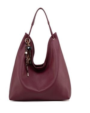 Mkf Collection - J'omor Eloa Hobo Bag With Wallet - Purple