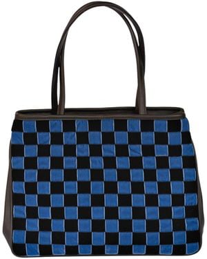 Velvet Atelier Cristina Tote Bag - Blue